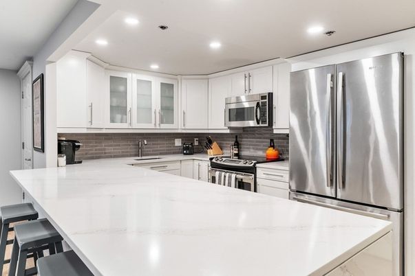 Interior, Kitchen, Recessed Lighting, Stainless Steel Appliances