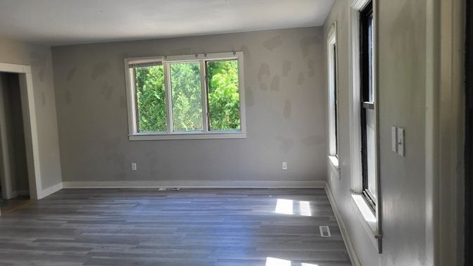 Empty room, Interior, Wood Texture Flooring