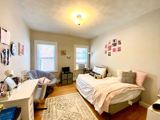 Bedroom, Home Office, Interior, Wood Texture Flooring