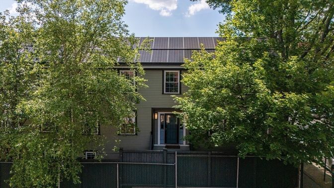 Exterior, Facade, Solar Panels, Queen Anne Victorian