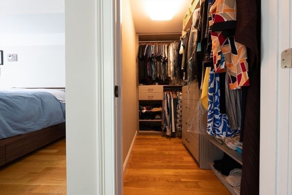 Interior, Walk-in Closets, Wood Texture Flooring