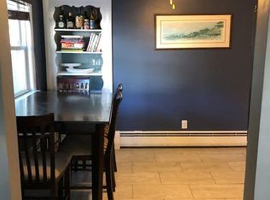 Dining room, Interior, Wood Texture Flooring