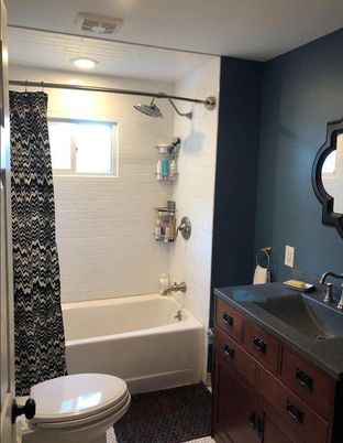 Bathroom, Interior, Recessed Lighting