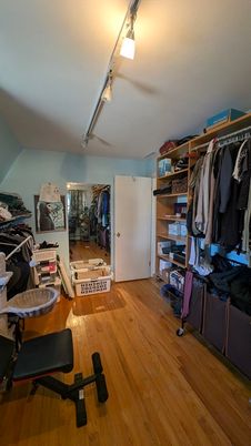 Interior, Walk-in Closets, Wood Texture Flooring