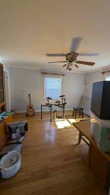 Fitness Equipment, Interior, Wood Texture Flooring