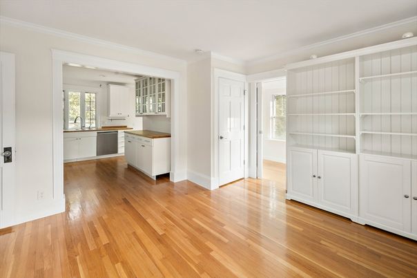 Empty room, Interior, Kitchen, Wood Texture Flooring