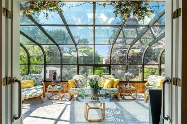 Glass Ceilings, Interior, Living room, Sun Room