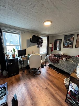 Bedroom, Home Office, Interior, Wood Texture Flooring