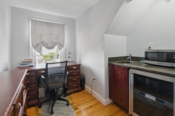 Home Office, Interior, Wood Texture Flooring