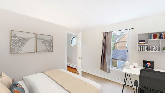 Bedroom, Home Office, Interior