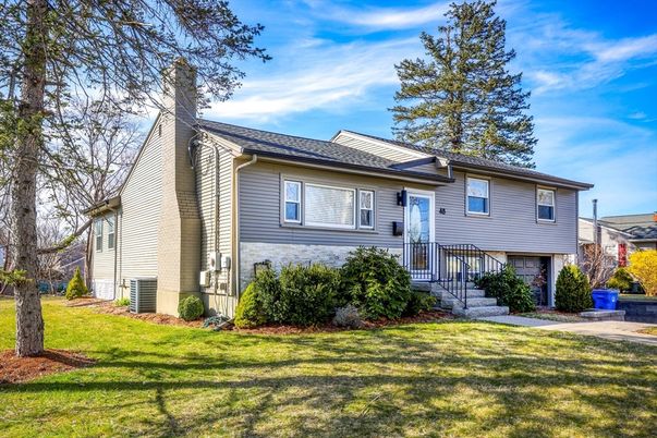 Attached, Backyard, Exterior, Facade, Raised Ranch