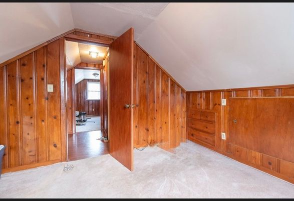 Empty room, Interior, Wooden Walls