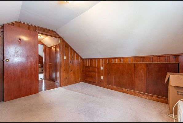 Empty room, Interior, Wooden Walls