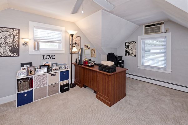 Home Office, Interior, Living room