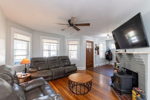 Fireplace, Interior, Living room, Wood Texture Flooring