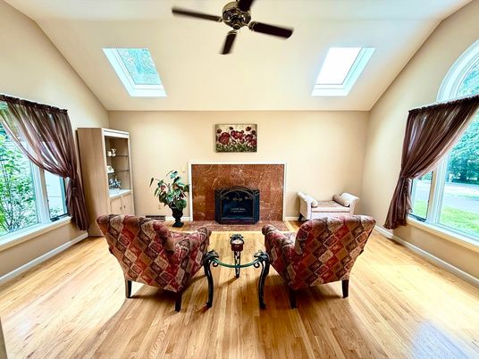 Fireplace, Interior, Living room, Wood Texture Flooring