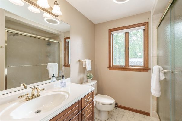 Bathroom, Glass Shower, Interior