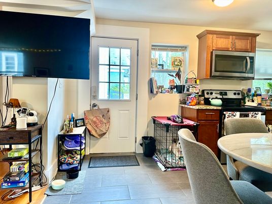 Dining room, Interior, Kitchen