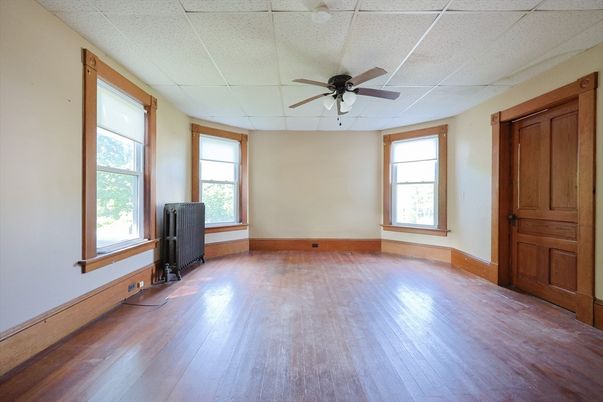 Empty room, Interior, Wood Texture Flooring