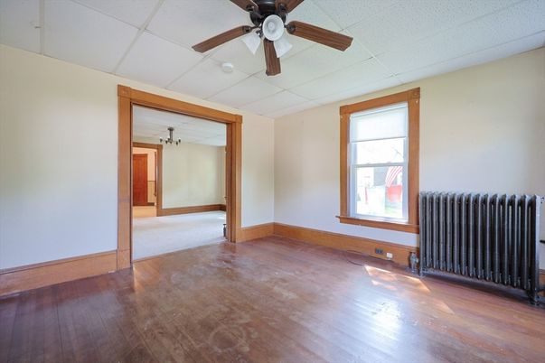 Empty room, Interior, Wood Texture Flooring