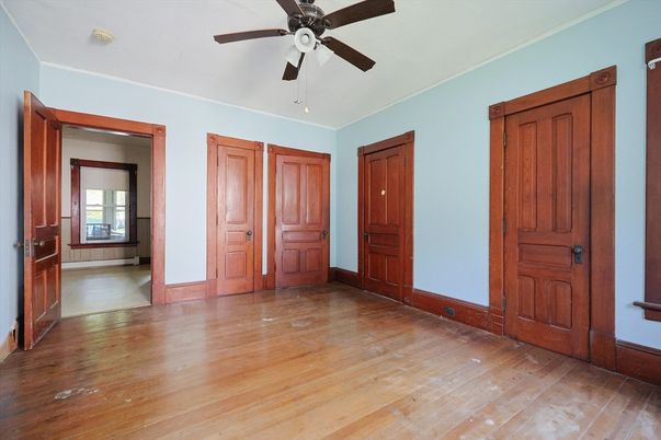 Empty room, Interior, Wood Texture Flooring