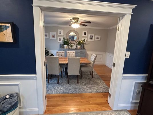 Dining room, Interior, Wood Texture Flooring
