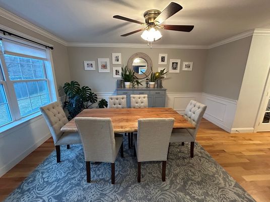 Dining room, Interior, Wood Texture Flooring