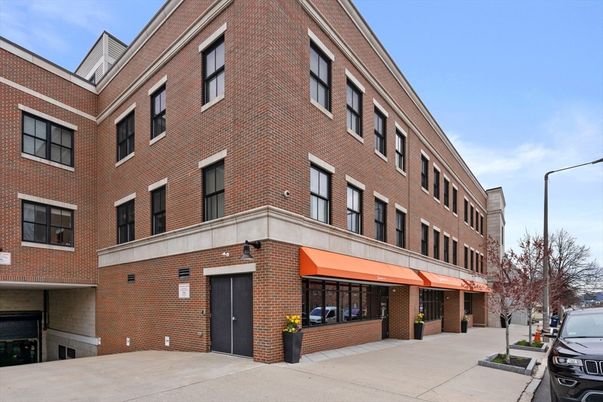Exterior, Facade, Brick Facade, Condo Building
