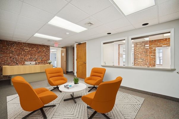 Interior, Living room, Recessed Lighting, Stone Walls