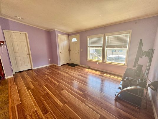 Empty room, Interior, Wood Texture Flooring