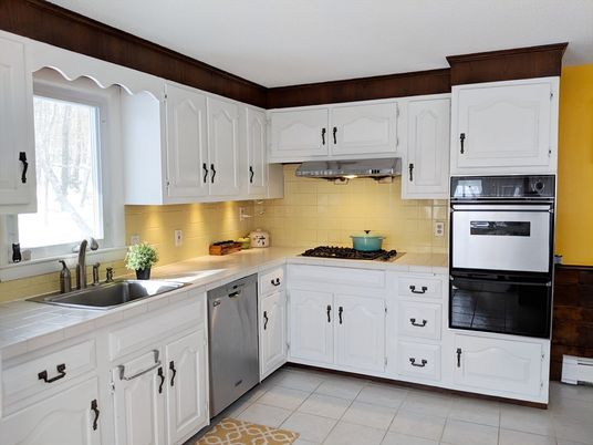 Interior, Kitchen, Tile Countertops