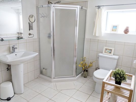 Bathroom, Glass Shower, Interior