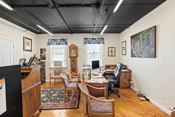 Home Office, Interior, Wood Texture Flooring