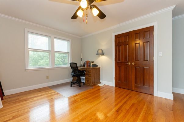 Home Office, Interior, Wood Texture Flooring