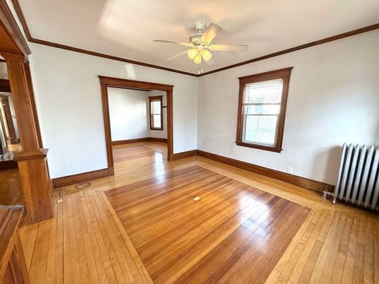 Empty room, Interior, Wood Texture Flooring