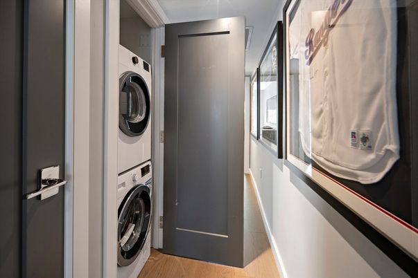 Interior, Utility Closets, Washer, Wood Texture Flooring