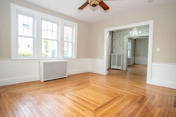 Empty room, Interior, Wood Texture Flooring