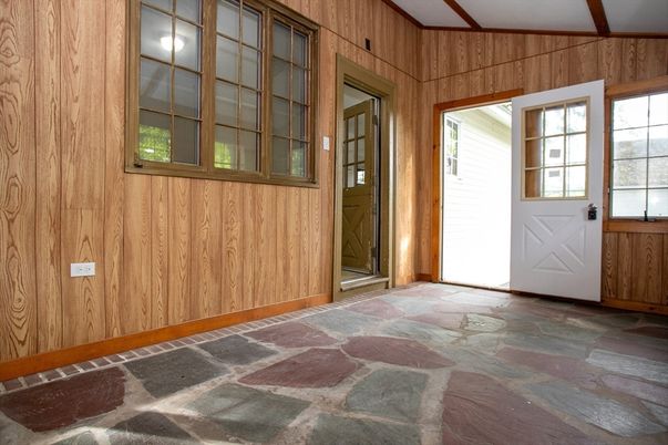Empty room, Interior, Wooden Walls