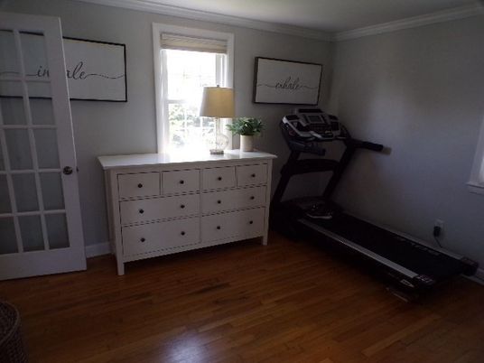 Fitness Equipment, Interior, Wood Texture Flooring