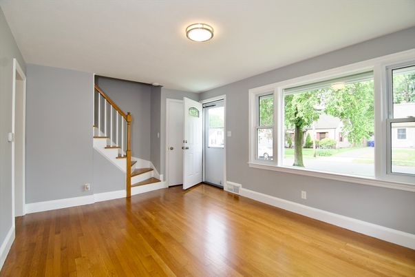 Empty room, Interior, Wood Texture Flooring