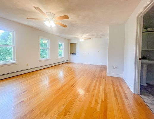 Empty room, Interior, Wood Texture Flooring