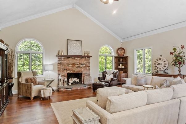 Fireplace, Interior, Living room, Wood Texture Flooring