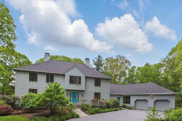 Attached, Backyard, Exterior, Facade, Farmhouse