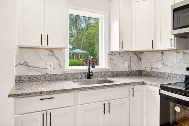 Interior, Kitchen, Marble Walls