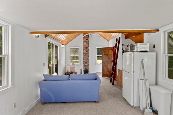 Interior, Living room, Stone Walls