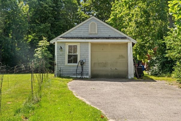 Backyard, Detached Garage, Exterior