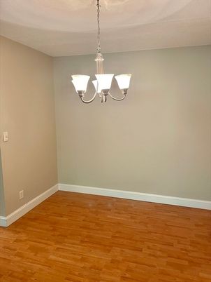 Chandelier, Empty room, Interior, Wood Texture Flooring