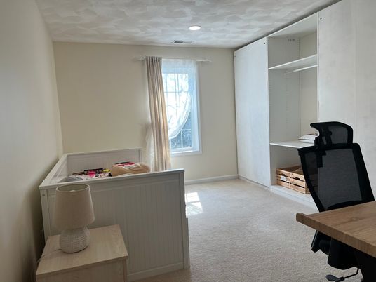 Home Office, Interior, Recessed Lighting