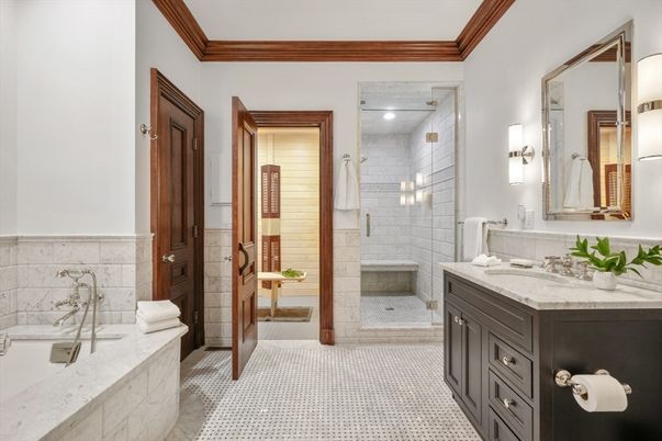 Bathroom, Glass Shower, Interior