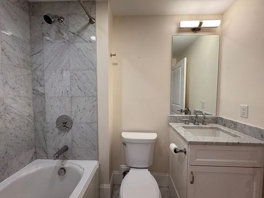 Bathroom, Interior, Marble Walls